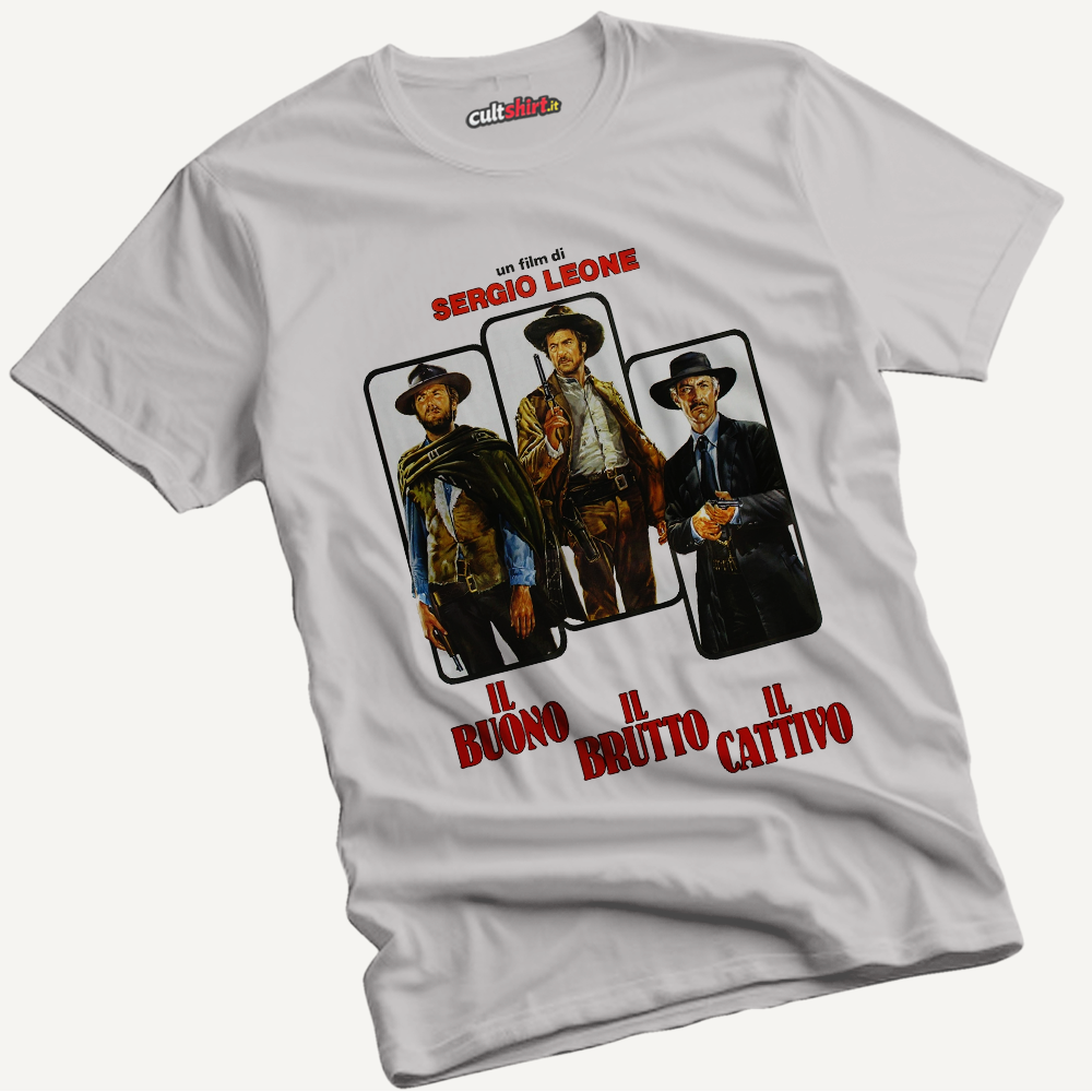 Maglietta Il Buono Western | T-Shirt Cinema Cult