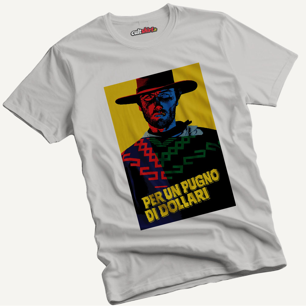 Maglietta Per un Pugno Western | T-Shirt Cinema Cult