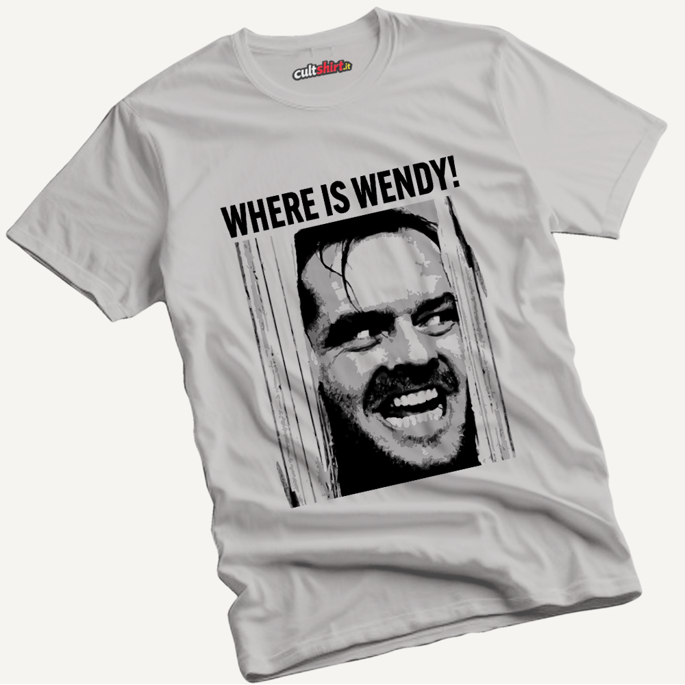 Maglietta Where Is Wendy | T-Shirt Cinema Cult