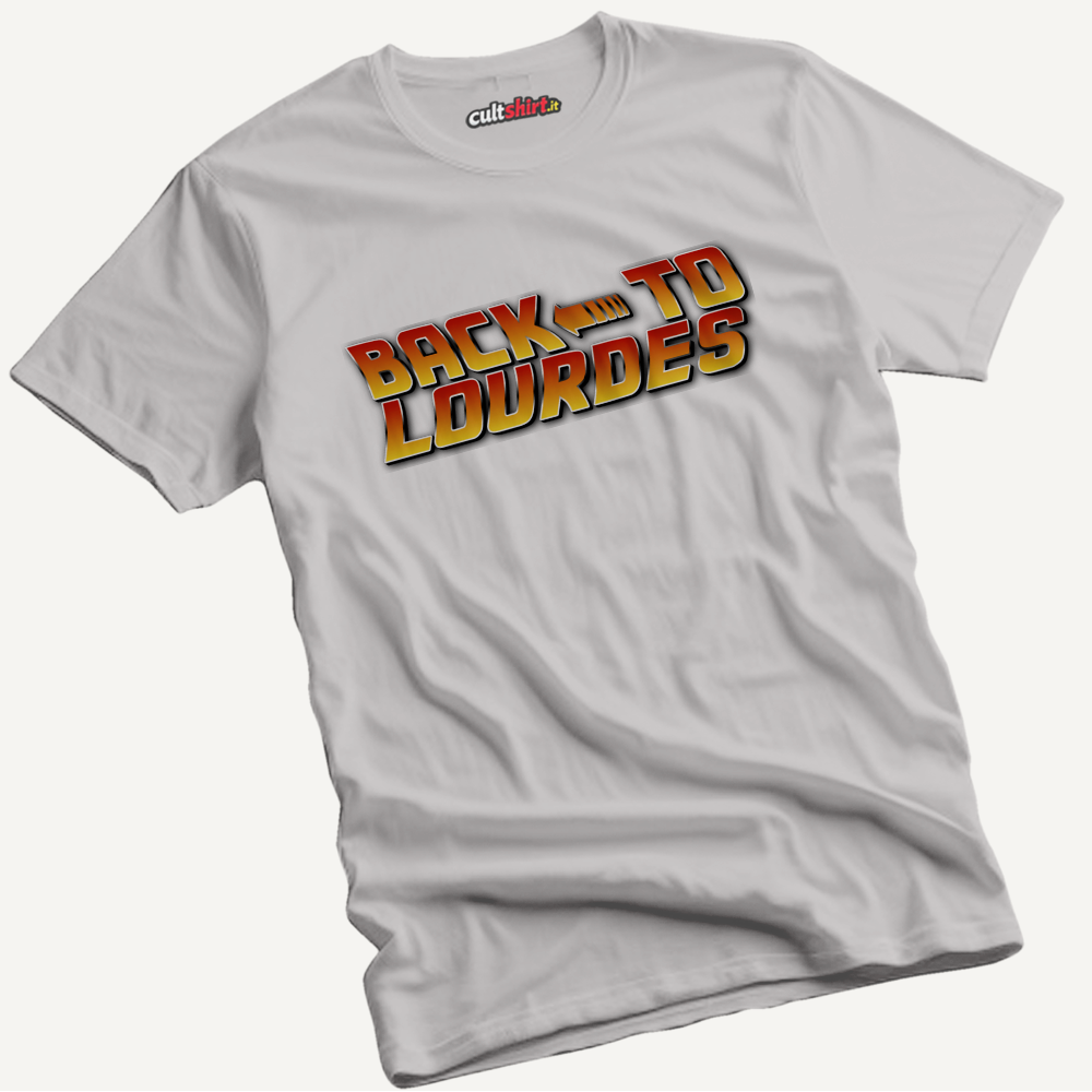 Maglietta Back to the Lourdes | T-Shirt Cinema Cult