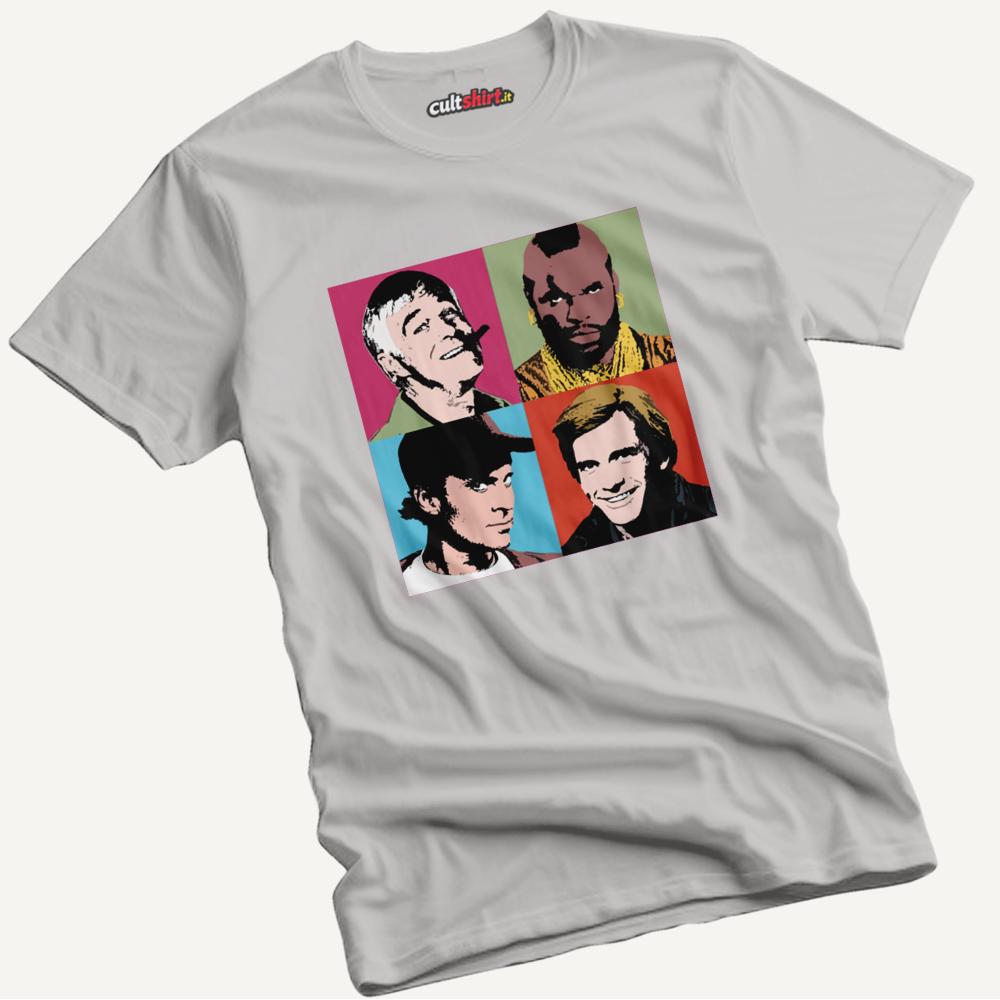 Maglietta Team Pop | T-Shirt Serie TV Cult