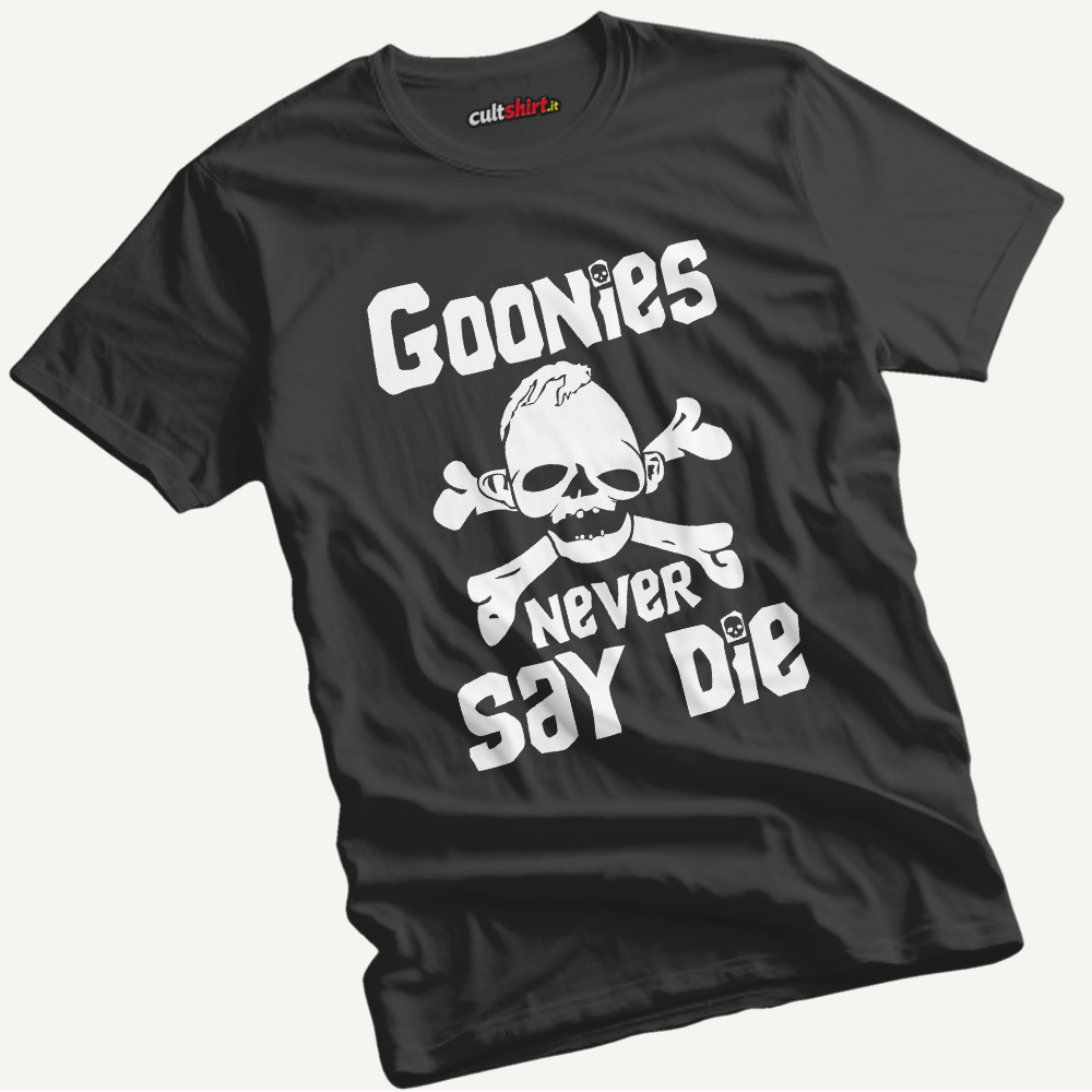 Maglietta Never Say Bianco | T-Shirt Cinema Cult