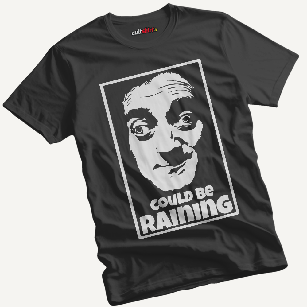 Maglietta Potrebbe Piovere | T-Shirt Cinema Cult