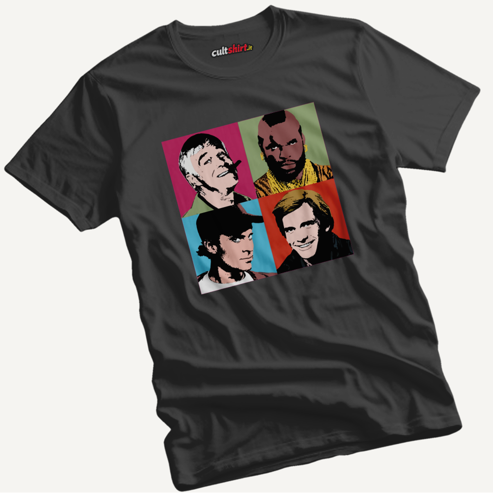 Maglietta Team Pop | T-Shirt Serie TV Cult