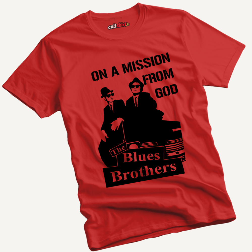 Maglietta A Mission from God | T-Shirt Cinema Cult