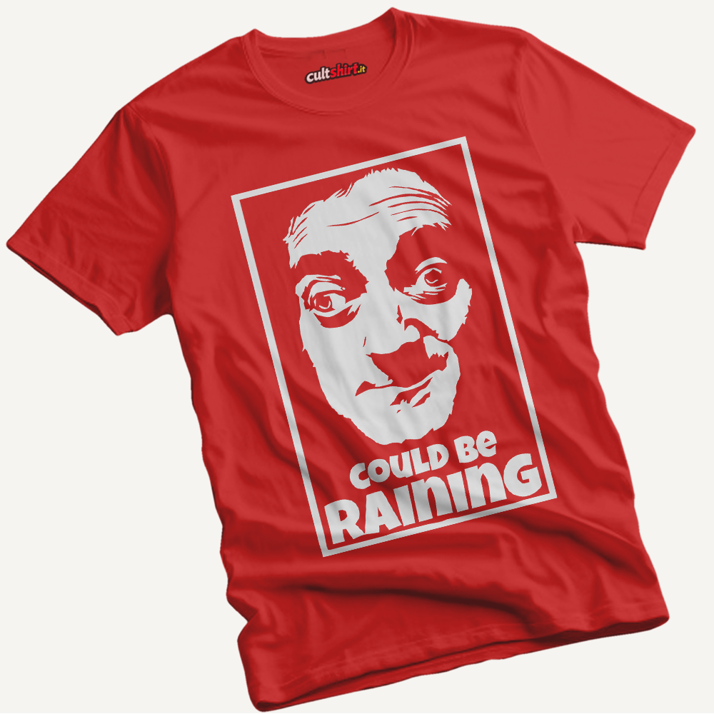 Maglietta Potrebbe Piovere | T-Shirt Cinema Cult