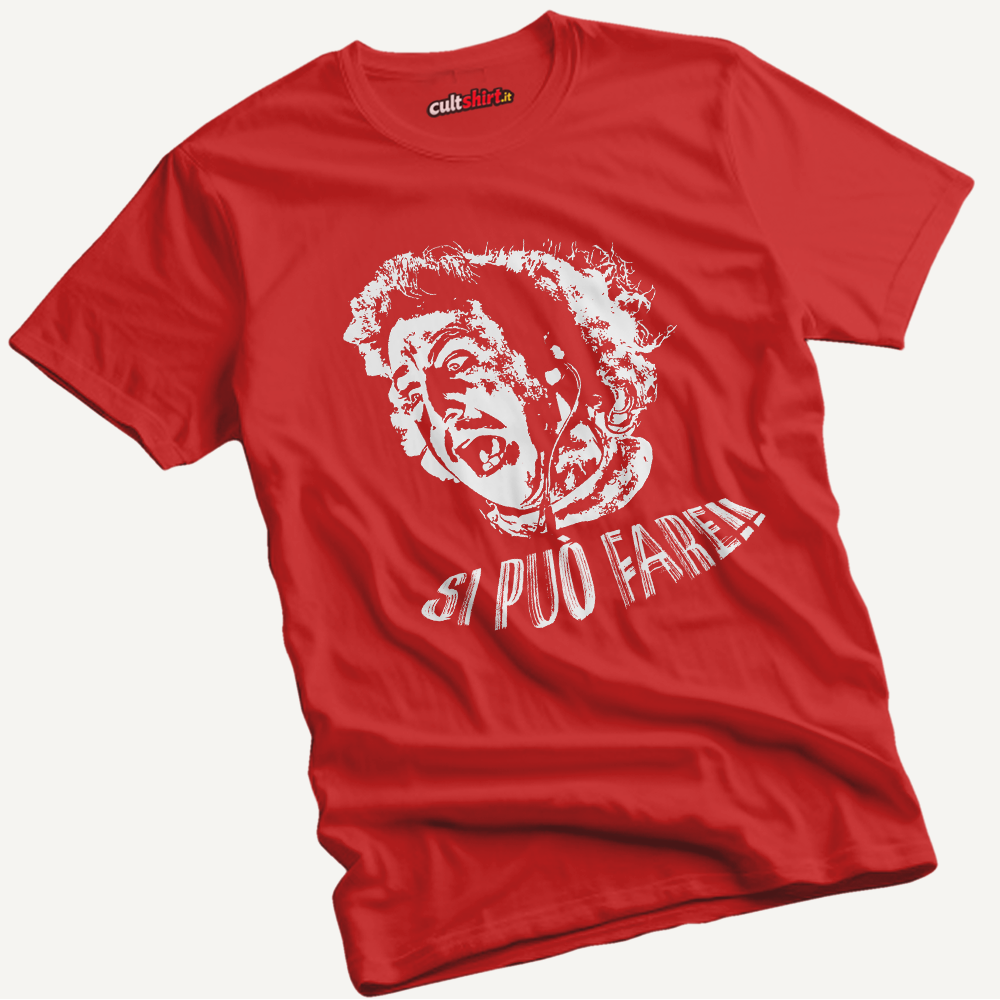 Maglietta Dottore F Si Può Fare | T-Shirt Cinema Cult