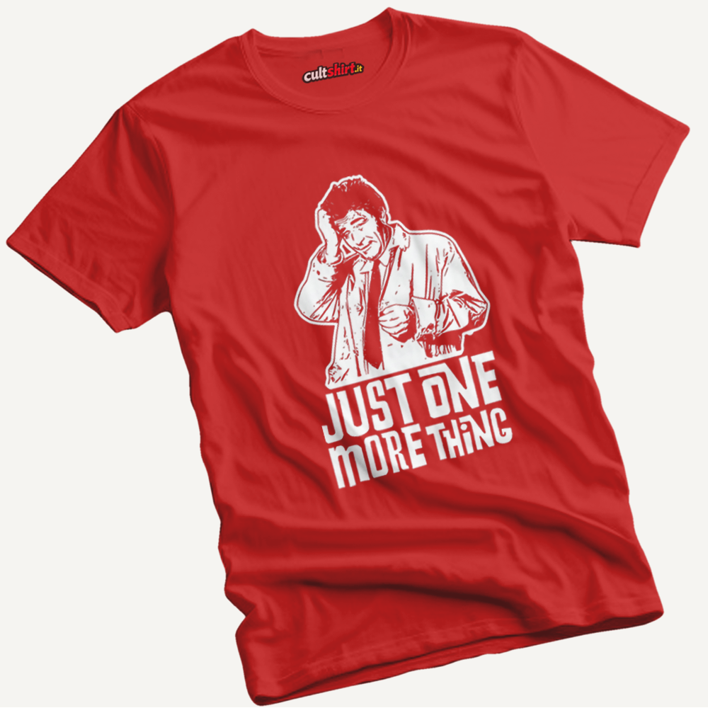 Maglietta Just One More Thing | T-Shirt Serie TV Cult