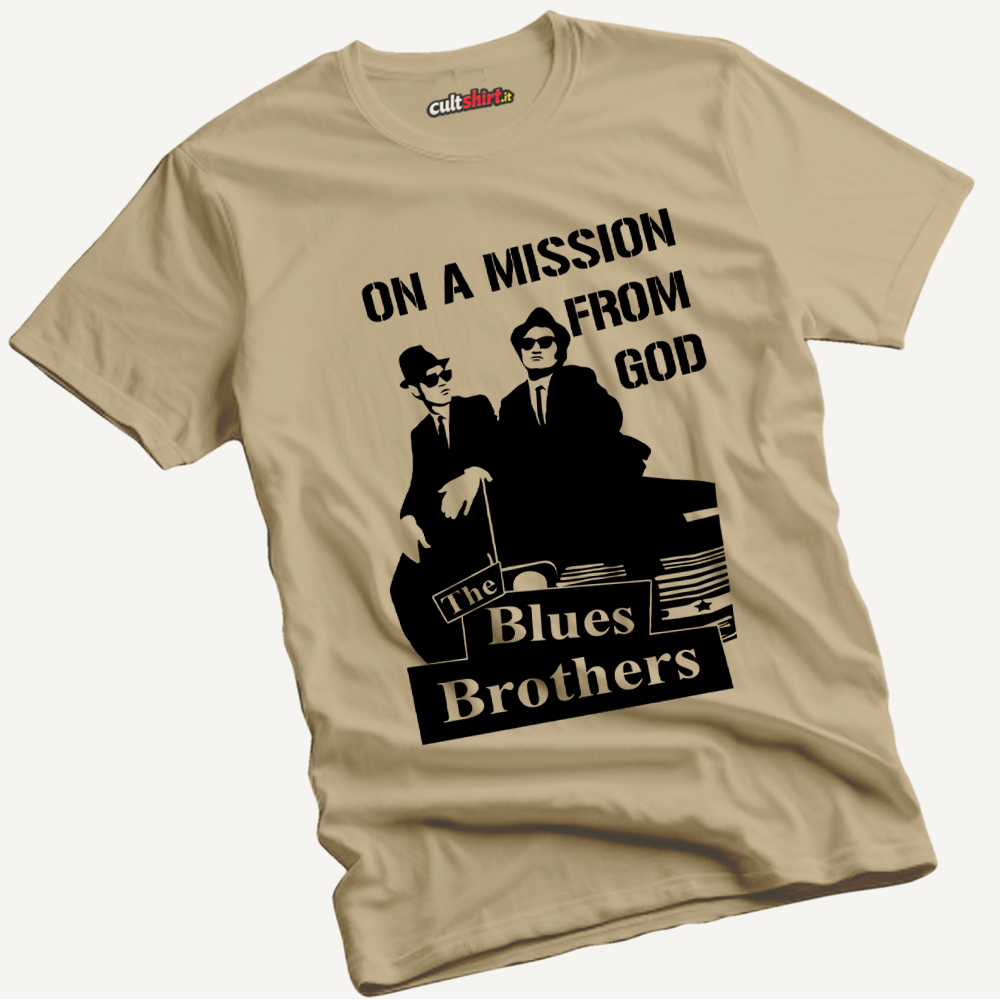 Maglietta A Mission from God | T-Shirt Cinema Cult