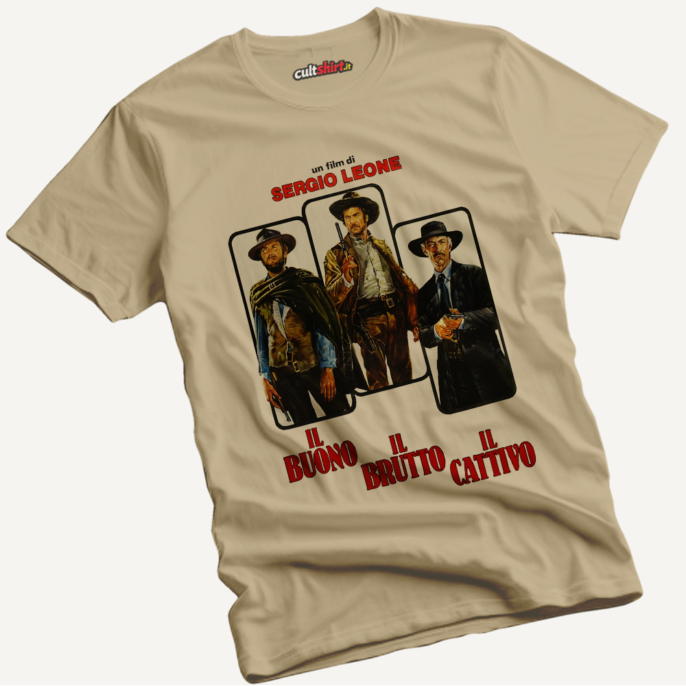 Maglietta Il Buono Western | T-Shirt Cinema Cult