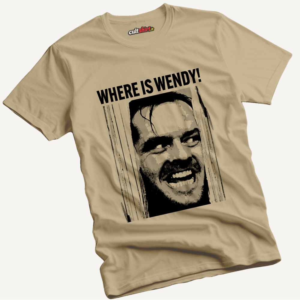 Maglietta Where Is Wendy | T-Shirt Cinema Cult