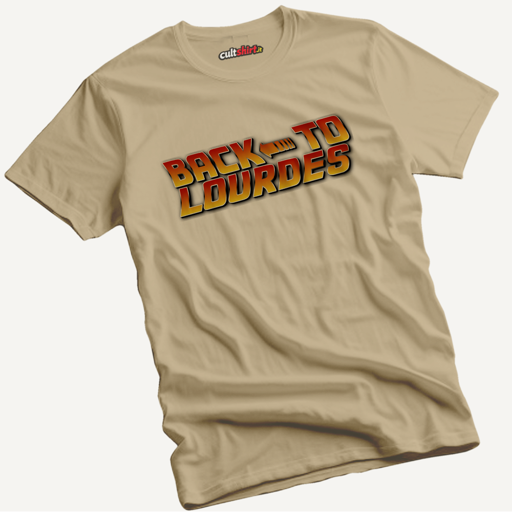 Maglietta Back to the Lourdes | T-Shirt Cinema Cult