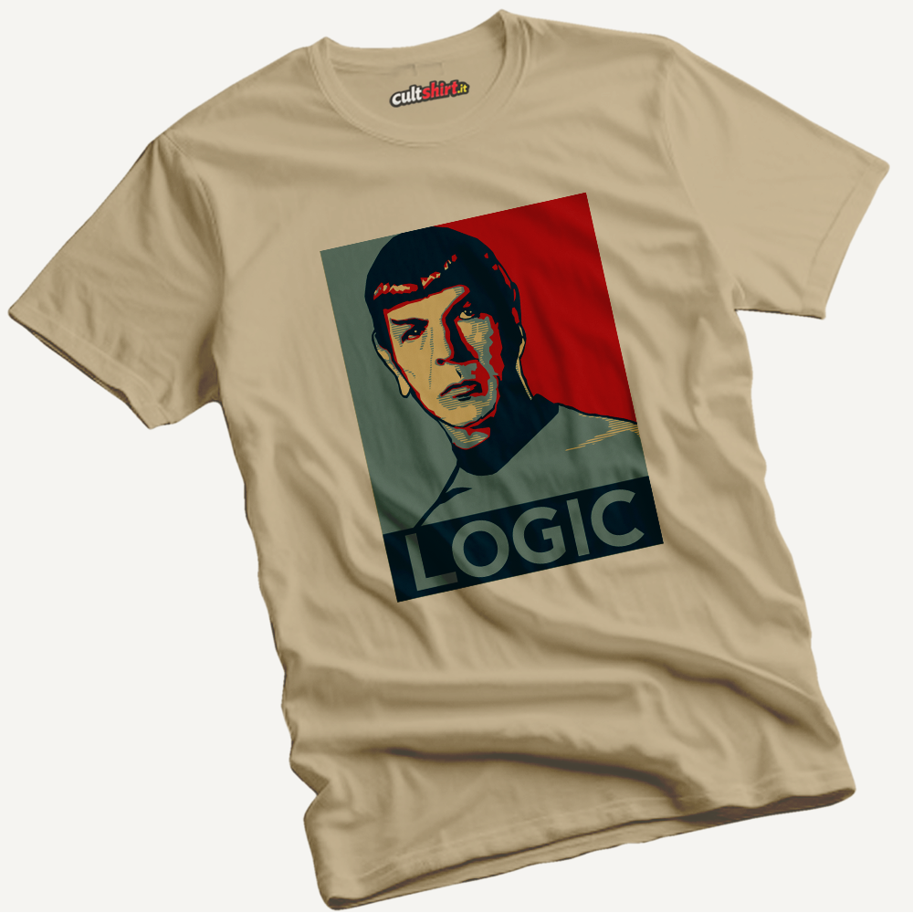 Maglietta Logic | T-Shirt Serie TV Cult