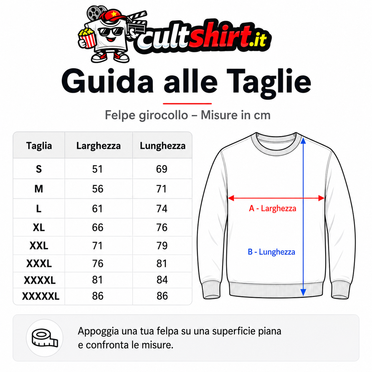 Felpa Girocollo Unisex Balli Pericolosi – Cinema Cult Vintage